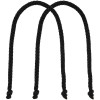 Ручки Corda для пакета M, черные, арт. 23109.30 фото 1 — Бизнес Презент