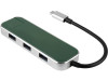 Хаб USB Rombica Type-C Chronos Green, арт. 595600 фото 1 — Бизнес Презент