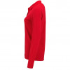 Рубашка поло женская с длинным рукавом Perfect LSL Women, красная, арт. 02083145S фото 3 — Бизнес Презент