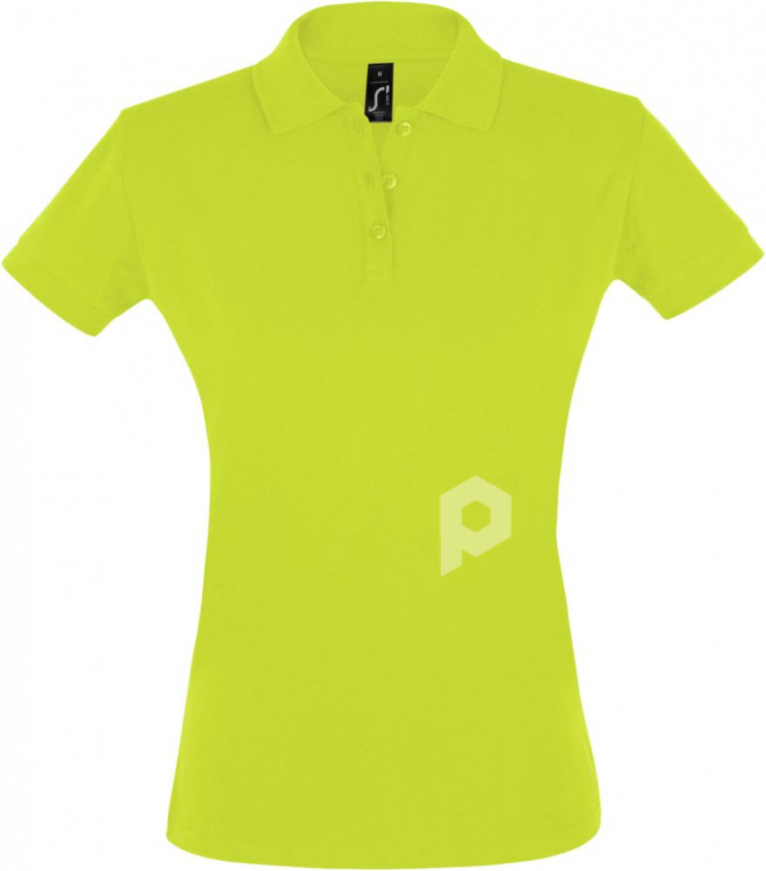 Рубашка поло женская Perfect Women 180 зеленое яблоко, арт. 11347280S фото 1 — Бизнес Презент
