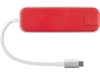 Хаб USB Rombica Type-C Chronos Red, арт. 595601 фото 2 — Бизнес Презент