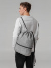 Рюкзак-мешок с карманом Hard Work, арт. 71394.10 фото 9 — Бизнес Презент