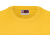 Футболка Heavy Super Club с боковыми швами, мужская, желтый, арт. 3100515L_v2 фото 4 — Бизнес Презент