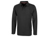 Рубашка поло Point мужская с длинным рукавом, черный, арт. 3310699S фото 1 — Бизнес Презент
