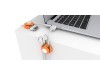 Подставка для кабеля Clippi, оранжевый, арт. 12345604.1 фото 3 — Бизнес Презент