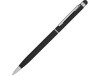 Ручка-стилус шариковая Jucy Soft с покрытием soft touch, черный, арт. 18570.07 фото 1 — Бизнес Презент