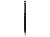 Ручка-стилус шариковая Jucy Soft с покрытием soft touch, черный, арт. 18570.07 фото 2 — Бизнес Презент