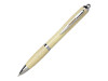 Шариковая ручка Nash из пшеничной соломы с хромированным наконечником, желтый, арт. 10737905 фото 1 — Бизнес Презент