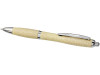 Шариковая ручка Nash из пшеничной соломы с хромированным наконечником, желтый, арт. 10737905 фото 3 — Бизнес Презент