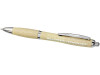 Шариковая ручка Nash из пшеничной соломы с хромированным наконечником, желтый, арт. 10737905 фото 4 — Бизнес Презент