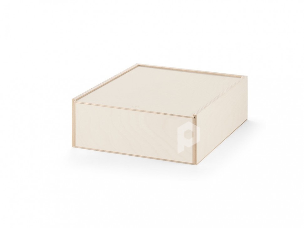 Деревянная коробка BOXIE WOOD L, натуральный, арт. 94942-160 фото 1 — Бизнес Презент