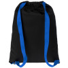 Рюкзак Nock, черный с синей стропой, арт. 12199.38 фото 3 — Бизнес Презент