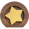 Стела Constanta Dark, с золотистой звездой, арт. 34365.01 фото 2 — Бизнес Презент