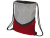 Спортивный рюкзак-мешок, серый/красный, арт. 12038501 фото 1 — Бизнес Презент