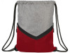 Спортивный рюкзак-мешок, серый/красный, арт. 12038501 фото 2 — Бизнес Презент