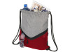 Спортивный рюкзак-мешок, серый/красный, арт. 12038501 фото 3 — Бизнес Презент