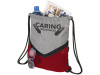 Спортивный рюкзак-мешок, серый/красный, арт. 12038501 фото 4 — Бизнес Презент