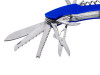 Мультитул-складной нож Demi 11-в-1, серебристый/синий, арт. 497862 фото 2 — Бизнес Презент