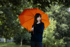 Зонт складной Basic, оранжевый, арт. 17317.20 фото 6 — Бизнес Презент