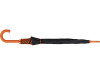 Зонт-трость полуавтоматический, оранжевый, арт. 906168р фото 2 — Бизнес Презент