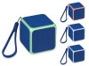 Портативная колонка Cube с подсветкой, синий, арт. 5910802 фото 11 — Бизнес Презент