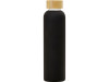 Стеклянная бутылка с бамбуковой крышкой Foggy, 600мл, черный, арт. 828707 фото 3 — Бизнес Презент